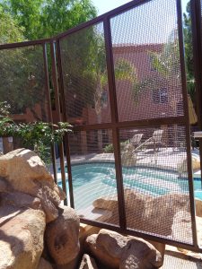 Pool Fencing, Pool Fences and Gates, DCS Pool Barriers, Scottsdale Villa Mirage