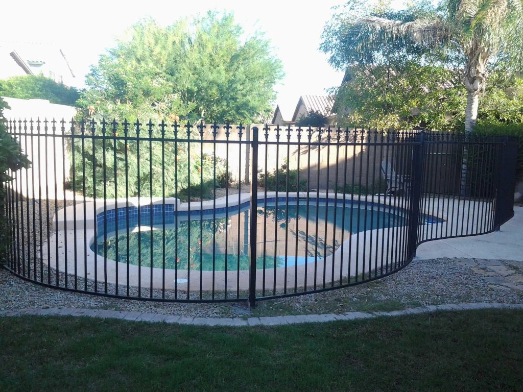 Residential Wrought Iron Pool Fencing | DCS Pool Barriers